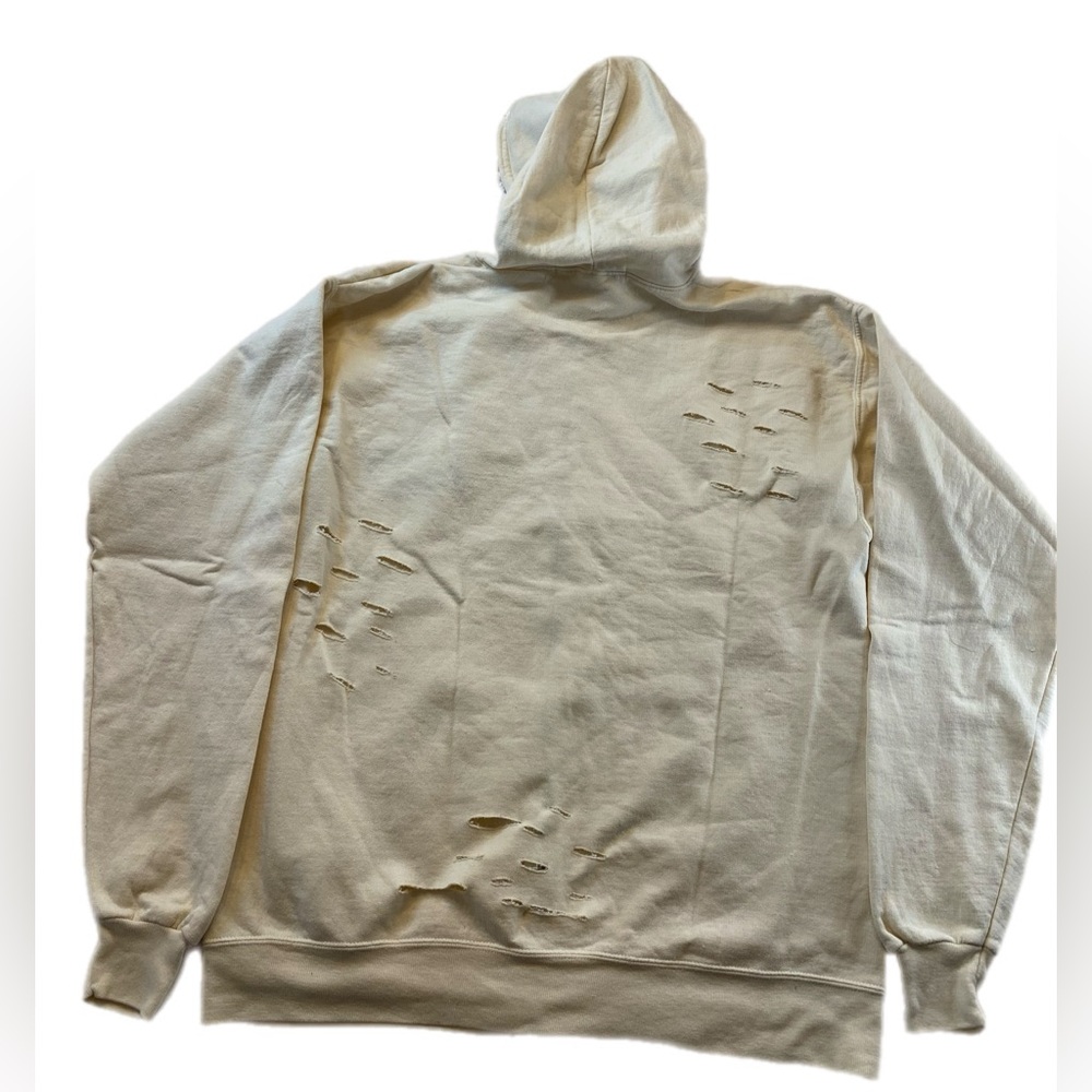 Free people X Tricia Fix distressed zip up hoodie Small - Picture 6 of 6